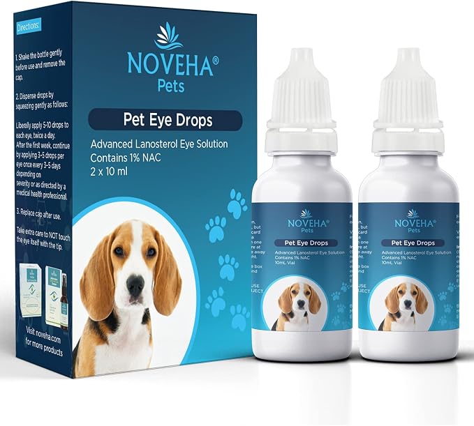 Pet Drops | Advanced Lanosterol Solution + NAC (2 x 10 mL)