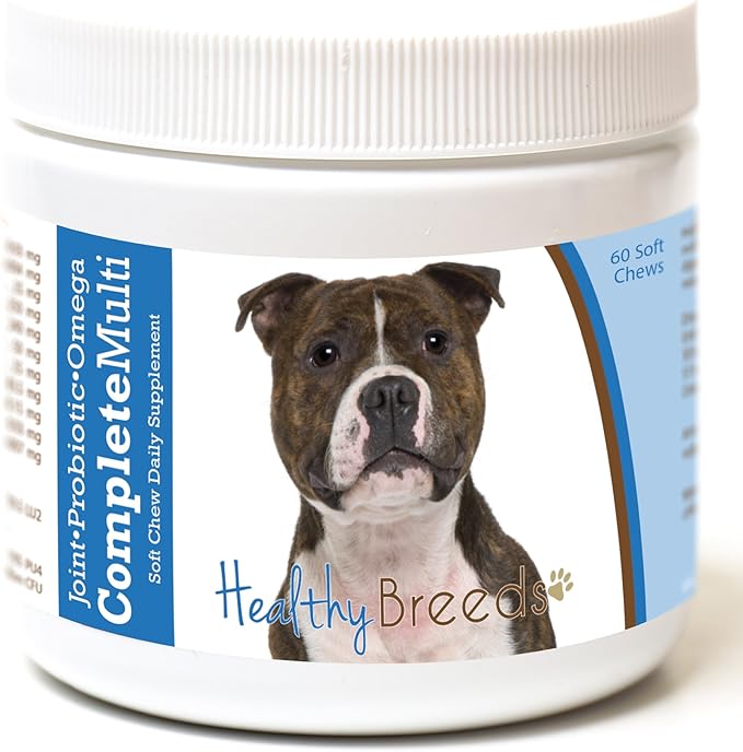 Staffordshire Bull Terrier All in One Multivitamin Soft Chew 60 Count