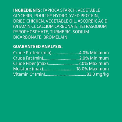 Wonder Bound Chicken Flavor Dental Sticks for Small/Medium Dogs (15-40 lbs), 6-Ridge Shape for Plaque & Tartar Control, Freshens Breath, Made With Real Chicken, 45 Count