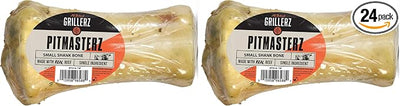 Grillerz 7 inch Small Shank Bone, Rawhide Free, All Natural Dog Treat for All Breeds, High Protein, Long Lasting, Easy to Digest, Dog Chew for Healthy Teeth (Pack of 2)