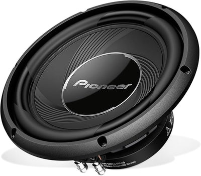 Pioneer A-Series TS-A25S4 10” Subwoofer – 1300W Max, Sealed or Ported Enclosure Compatible, Strong Bass