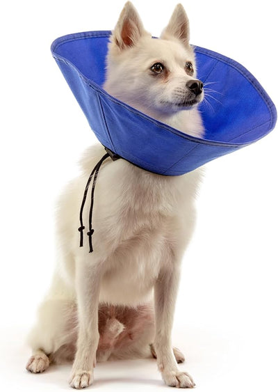 KVP EZ Soft Pet Cloth Recovery Collar, XS Size Fits 3.5" to 10" Neck/4" Depth