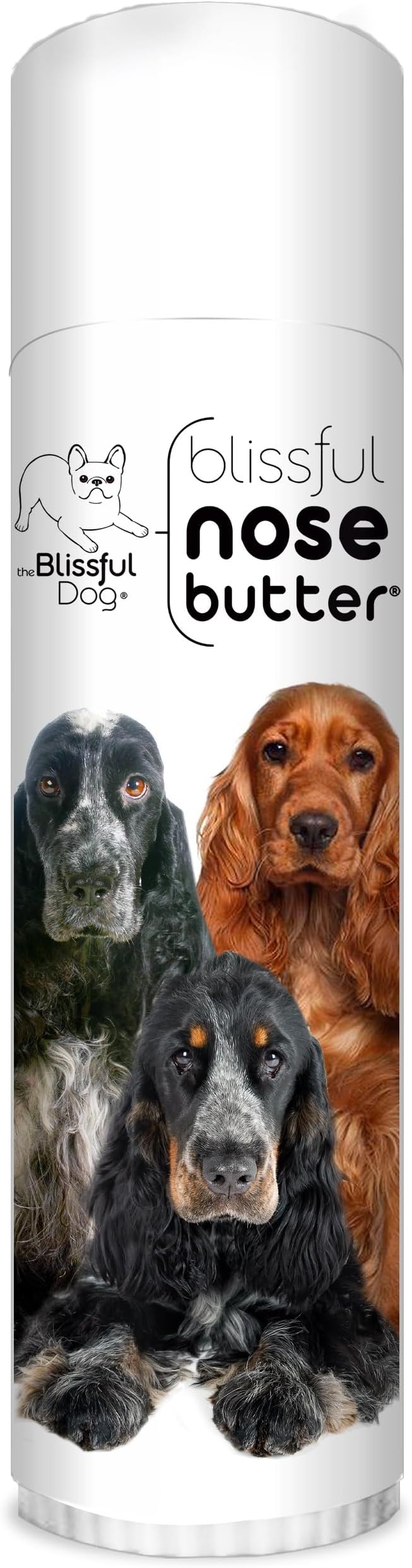 English Cocker Spaniel Unscented Nose Butter - Dog Nose Butter, 0.50 Ounce