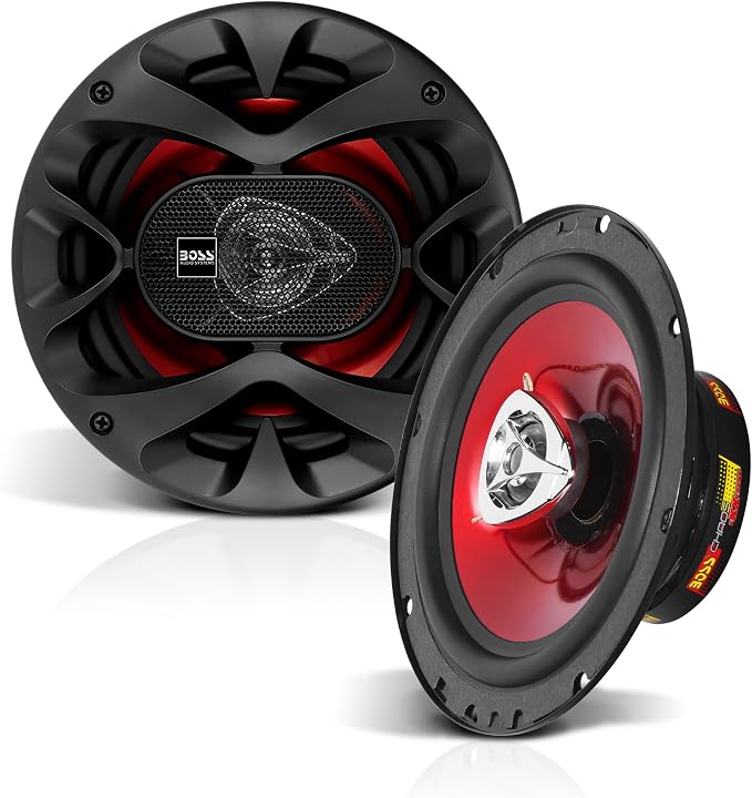 CH6520 6.5 Inch Car Speakers - 250 Watts Max, 2 Way, Full Range, 1 Inch Tweeter, Coaxial, Sold in Pairs