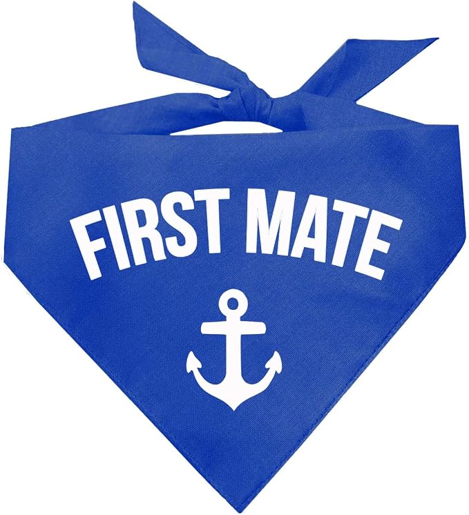 First Mate Dog Bandana (Royal, XS 264)