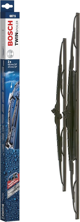 Bosch Automotive Twin Spoiler 3397118306 Original Equipment Replacement Wiper Blade-24'/19' (Set of 2)