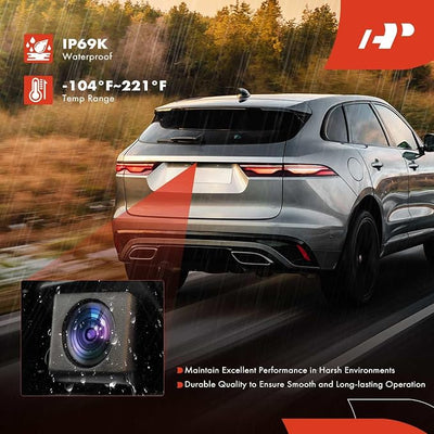 A-Premium Park Assist Camera Rear View Backup Reverse Camera Compatible with Select Lexus Models - 2013 2014 2015 RX350 - Replace# 8679048141