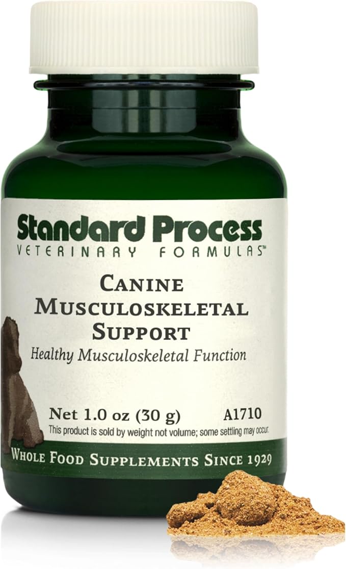 Canine Musculoskeletal Support - Bone & Joint Health Formula for Pets - Canine Musculoskeletal Support Supplement - Supplement for Dogs to Aid Joint Comfort & Muscle Health - 30 g