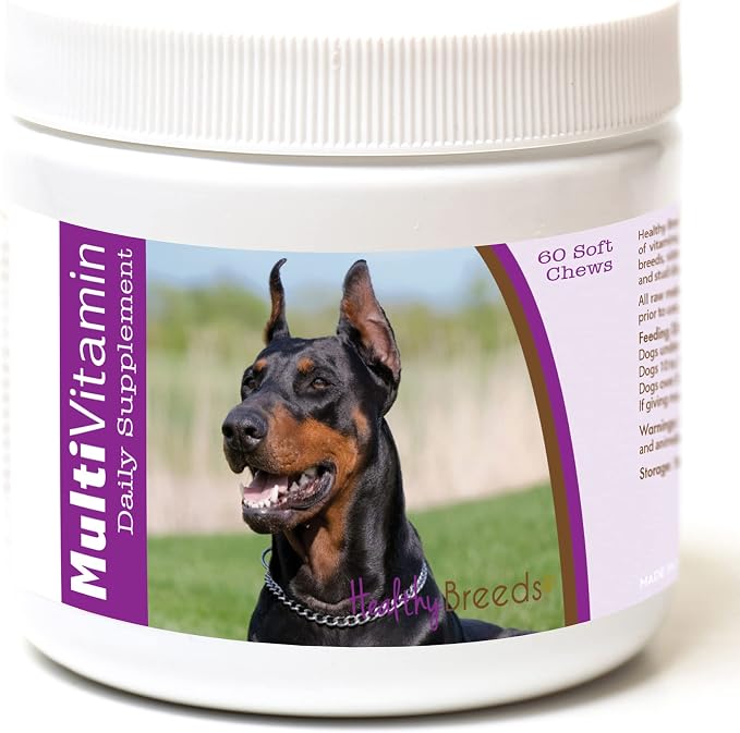 Doberman Pinscher Multi-Vitamin Soft Chews 60 Count