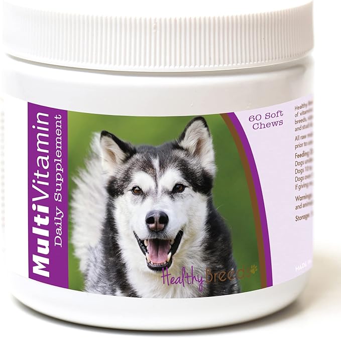 Alaskan Malamute Multi-Vitamin Soft Chews 60 Count