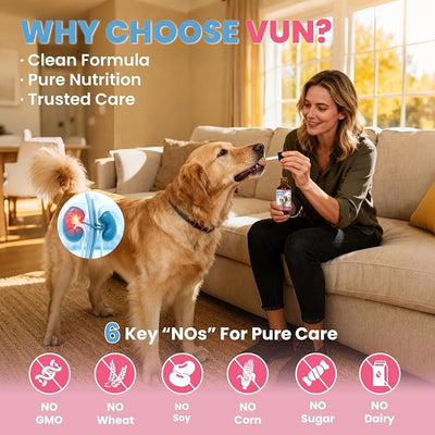 Cat UTI Treatment,Dog Urinary Tract Infection Drops, Renal Health for Cats Pets - Kidney Support,Bladder Control for Dogs Incontinence - Cat UTI Remedy Cranberry & D-Mannose (2 Pack)