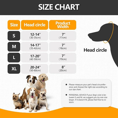 JOHNBOLIN Dog Calming Hoodie & No Shake Ear Wrap for Hematoma, Bathing, Drying Swim& Noise Anxiety Relief - Elastic Quiet Ear Protector with Ear Muffs Design for Grooming/Head Ear Cover (Grey, M)