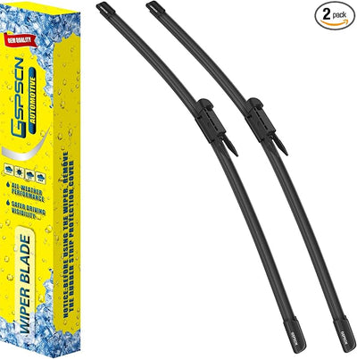 GSPSCN 2 Wipers For Volvo XC90 14-07，XC90 06-04，XC70 V70 07-05，S60 09-05，S80 06-04 /Lincoln MKT 19-10 /Saab 9-3 11-09，Original Equipment Windshield Wiper Blades 24"+22" (Set of 2)