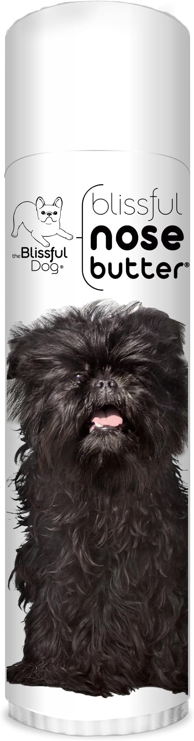 Affenpinscher Nose Butter for Dry, Cracked Skin, Lick-Safe Dog Nose Balm with Moisturizing Shea Butter, Almond, Olive, and Essential Oils, Pet Supplies, Uncented, 0.50 oz.
