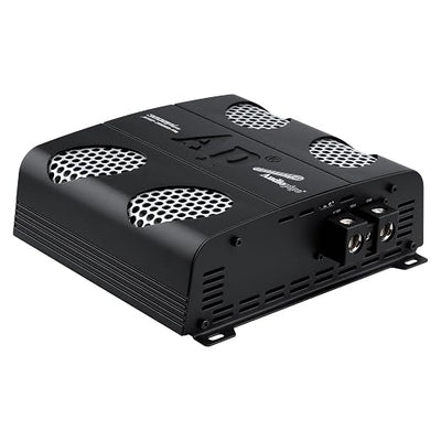 Audiopipe 3000 Watts Full Range Class D Mosfet Amplifier (APHF-3000D-H2), 4-Point Protection System, 2 Ohm, BTL Mode, Remote Bass Control Knob