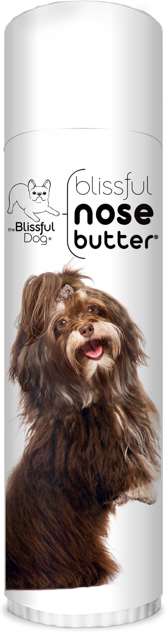 Havanese Nose Butter for Dry, Cracked Skin, Lick-Safe Dog Nose Balm with Moisturizing Shea Butter, Almond, Olive, and Essential Oils, Pet Supplies, Uncented, 0.50 oz.