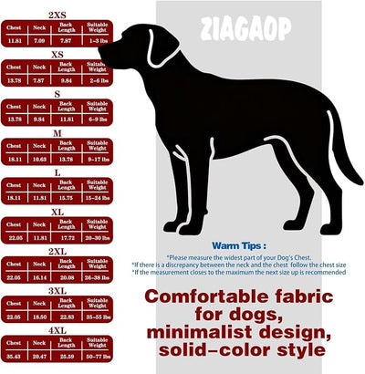 Stylish Cotton Dog Shirt with Print, Soft & Breathable, All-Season Comfort, Fits Most Breeds - Perfect Pet Apparel for Small, Medium, Large Dogs.Black&xs