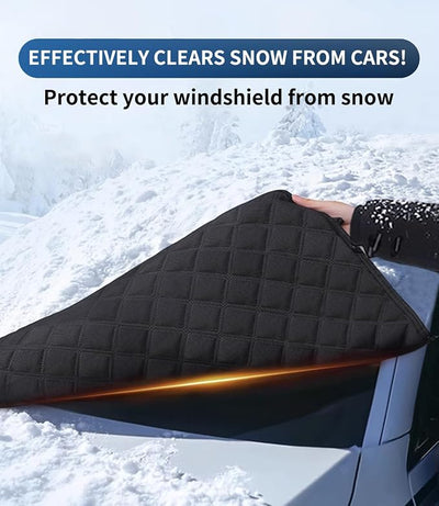 Custom fit for for Honda Windshield Snow Covers, 8 Layers WAaterproof Windproof Protection, Frost Defense, Ice, Sun, Snow, UV, for Honda Accessories (for Honda Civic Si)