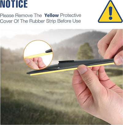 16" Rear Wiper Blade Replacement for Ford Expedition 2016 2015 2014 2013 2012 2011 2010 2009 Lincoln Navigator 2016-2009 Original Equipment Replacement Rear Windshield Wiper Blade(16-J)
