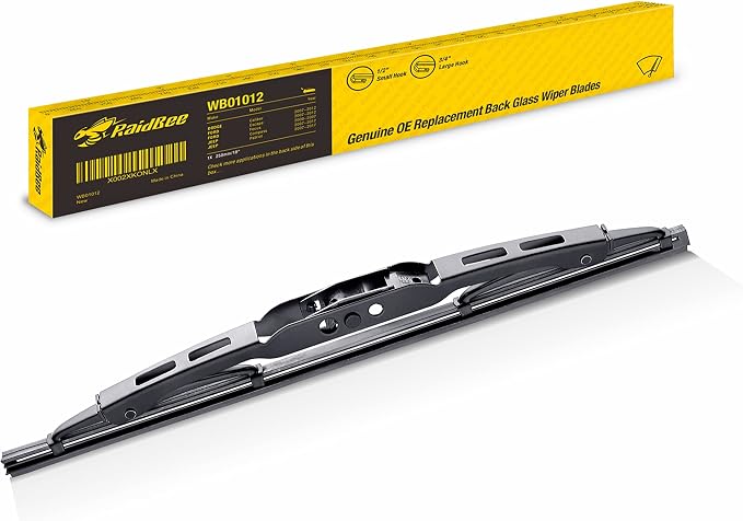 Rear Wiper Blade, 10" Automotive Wiper Replacement for Escape Focus 2007-2001 CR-V 2006-2002 Compass Patriot Back Windshield Wiper Blades(10-1)