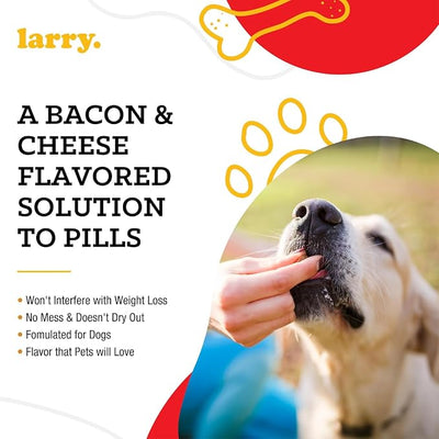 Cheese & Bacon Pill Wrap for Dogs - Pet Pill Paste - Hide Dog Medication Pockets - Dog Treats for Medicine Hide Pill - 59 Servings - 8 oz - Made in USA