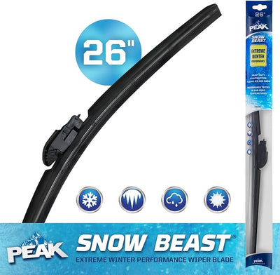 PEAK Snow Beast Winter Windshield Wiper Blade, 26-inch