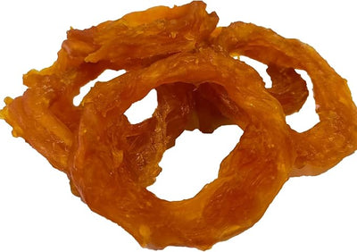 Hubert Pet Turkey Tendon Rings: Low Ingredient, Long-Lasting Natural Chews for Dogs, High Protein, Grain Free, Hypoallergenic, No Artificial Additives, US Sourced Turkey, 3 Ounces