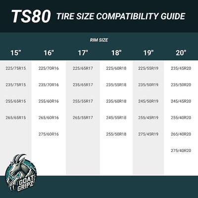 Tire Socks for Cars, SUVs & Pickups – Reusable Fabric Alternative to Chains for Snow & Ice – Easy Install, Low Clearance, Compatible ABS/ESP – Includes Gloves & Storage Bag (1 Pair)