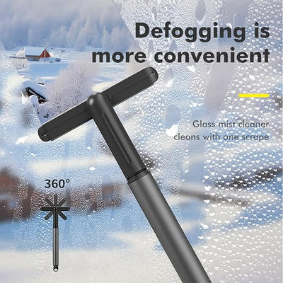 Ice Scraper with Detachable Window Squeegee for Cars Windshield Suit for Snow Rainy Foggy Weather