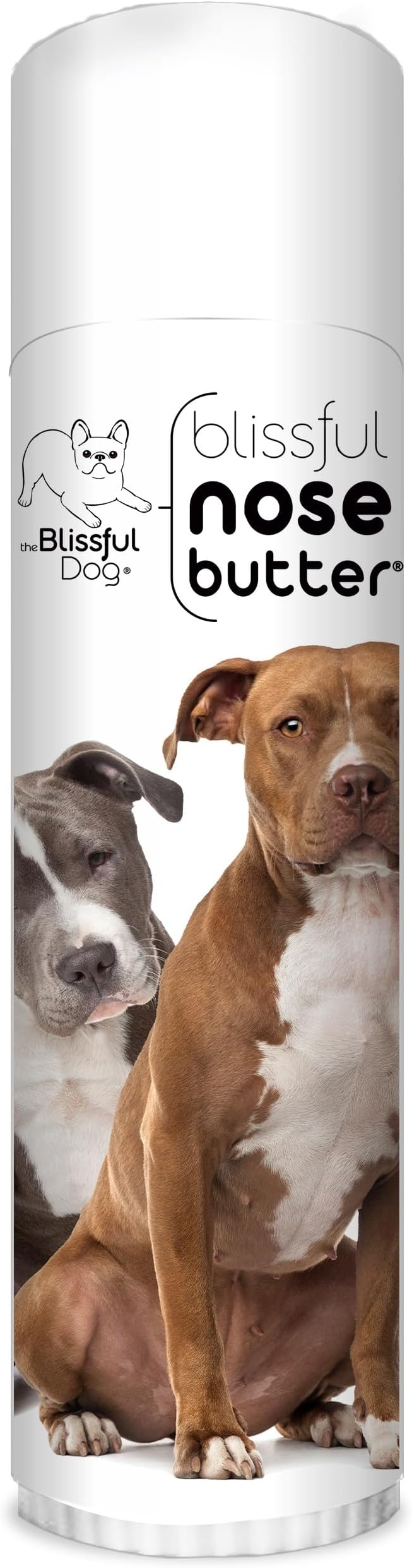American Staffordshire Terrier Nose Butter, Versatile Dog Nose Balm for Dry Nose, Handcrafted Nose Moisturizer, Easy-to-Apply Dog Essentials, Unscented, 0.50 oz.