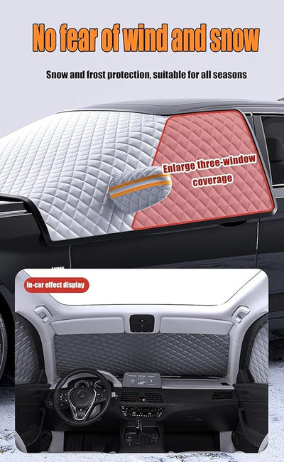 Magnetic Windshield Cover for Jeep Grand Cherokee All-Season Car Frost Protector & Sun Shade