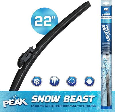 PEAK Snow Beast Winter Windshield Wiper Blade, 22-inch