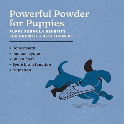 The Missing Link Puppy 8oz Supplement – Superfood Powder Promotes Growth & Development, Supports Immunity, Digestion, Bones, Skin & Coat of Dog
