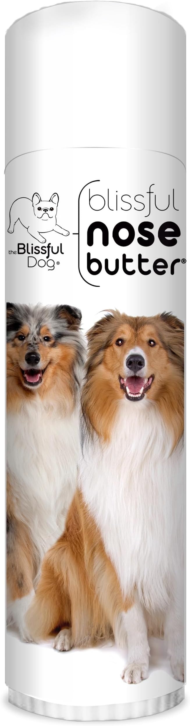 Collie Nose Butter for Dry, Cracked Skin, Lick-Safe Dog Nose Balm with Moisturizing Shea Butter, Almond, Olive, and Essential Oils, Pet Supplies, Uncented, 0.50 oz.