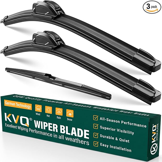 Windshield Wiper Blades Replacement for Lexus RX450h 2010-2015 RX350 2010-2015,Original Equipment Replacement Front Rear Wiper Blade Set - 26" 22" 16" (Set of 3)