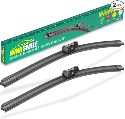 24" 20" Windshield Wiper Blades Replacement for Audi Q3 2015-2025,A4 S4 Q5 SQ5 2009-2025,A5 S5 RS5 2008-2025,Audi A6 2020-2024,Volvo XC40 XC90,Porsche Macan Premium Wiper Blade(Pack of 2)