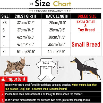 SMALLLEE_LUCKY_STORE Fleece Dog Coat for Small Dog Pet Harness Jacket with Bow and D-Ring, Soft Vest Fall Winter Clothes with Fuzzy Collar Chihuahua Yorkie Cat Apparel, Khaki, XS
