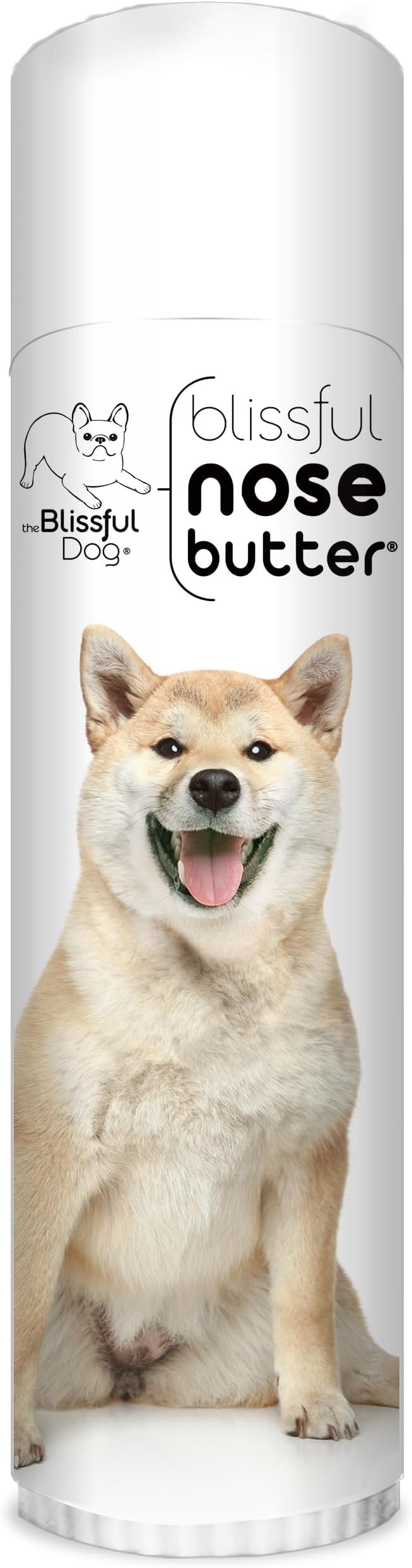 Shiba Inu Nose Butter for Dry, Cracked Skin, Lick-Safe Dog Nose Balm with Moisturizing Shea Butter, Almond, Olive, and Essential Oils, Pet Supplies, Uncented, 0.50 oz.
