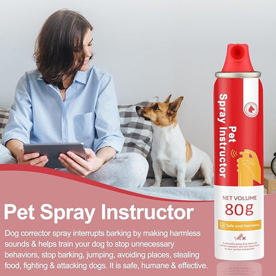 KDSZJDV Corrector Spray Dog Trainer, 80ml 4 Pack Corrector Spray for Dogs to Stops Barking, Food Stealing, Dog Fights, Attacks & Unwanted Dog Behaviour, Safe