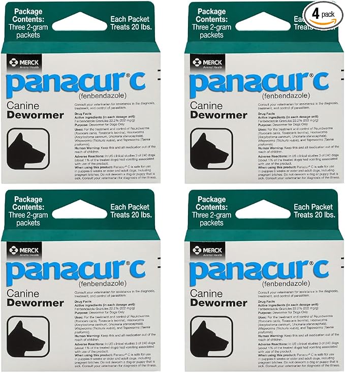 Dogs 2 Gram Each Packet Treats 20 lbs (4 Packets)