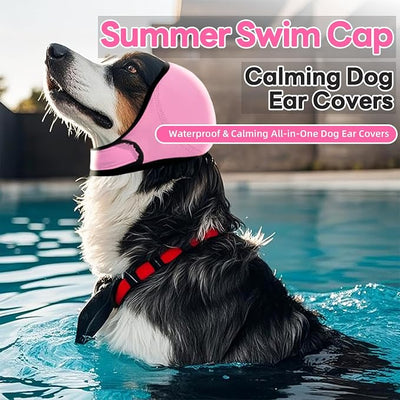 Dog Ear Muffs Noise Protection, Stress-Reducing, Comfortable, Perfect for Thunderstorms, Noise,Vet Visits & Preventing Water