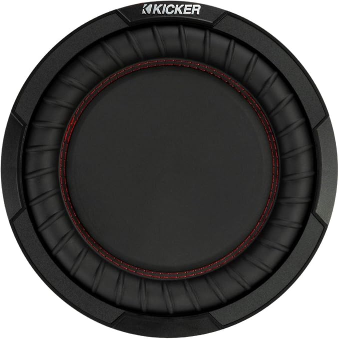 KICKER 47KBRW8 8-Inch (20cm) Round Bass Reflex Passive Radiator