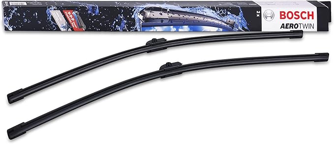 BOSCH AeroTwin OE Replacement Wiper Blades Driver & Passenger Side - Set of 2 (26" & 26") Side Lock 22mm - 3397009034 | Driver and Passenger Side Original Equipment Replacement Blades