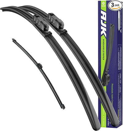 Front and Rear Wipers for BMW X1 2016-2022 | Original Equipment Replacement Back Window Windshield Wipers, Vehicle Specific Fit, Pack of 3