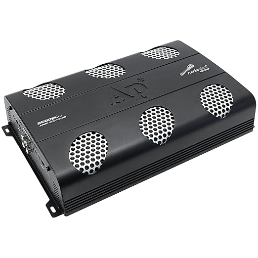 2500 Watts Full Range Class D Mosfet Amplifier (APHF-500.4D-H2), 4-Point Protection System, 2 Ohm, BTL Mode