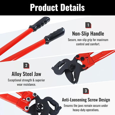 YHK 30" Chain Repair Pliers, Snow Tire Chain Repair Pliers, Quick Open and Close Chain