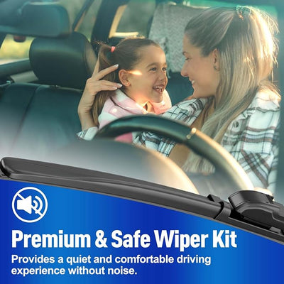 AJK 14 Inch Rear Wiper Blades for Mazda CX-30 2020-2026 | Streak-free OEM Back Windshield Wiper for CX30, All-Weather Performance, Window Wipers Automotive Replacement Assembly