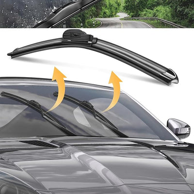 Windshield Wiper Blades 26" + 19" Wiper Windshield Wiper Blades Model. 19M28-1 (set of 2) - Series: Y19D7E1A