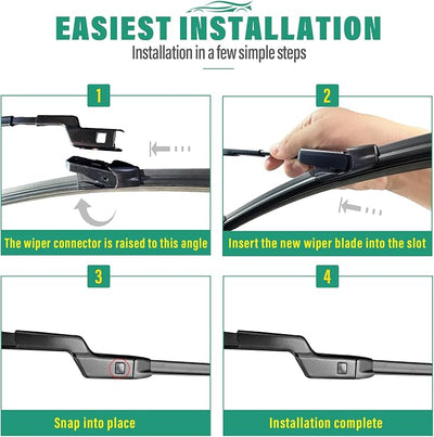 26" 16" Windshield Wiper Blades Replacement for Chevrolet Chevy Trax Buick Envista 2024 2025 2026 Original Factory Quality Front Wipers Blade Set for My Car - (Pack of 2)