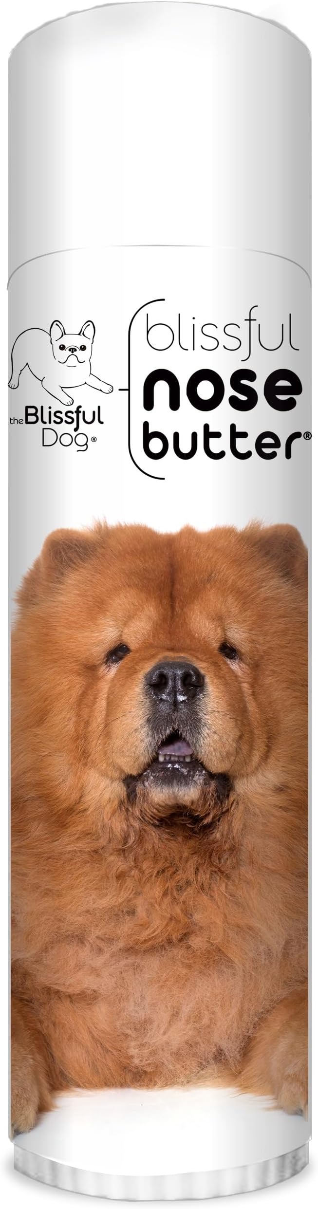 Chow Nose Butter for Dry, Cracked Skin, Lick-Safe Dog Nose Balm with Moisturizing Shea Butter, Almond, Olive, and Essential Oils, Pet Supplies, Uncented, 0.50 oz.